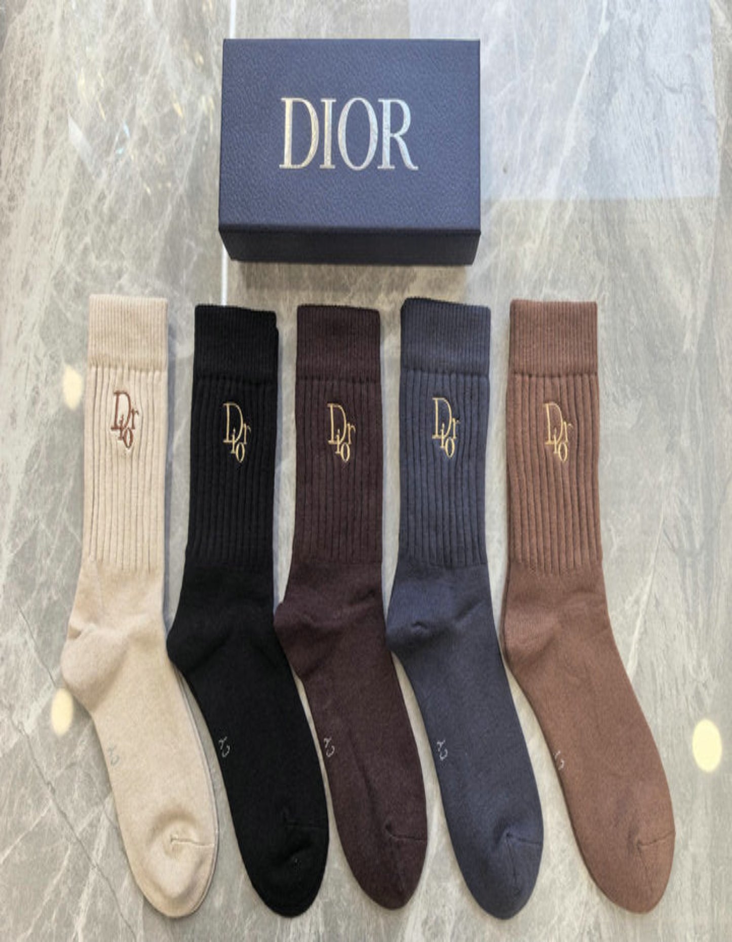 Chaussettes Dior x5 paires