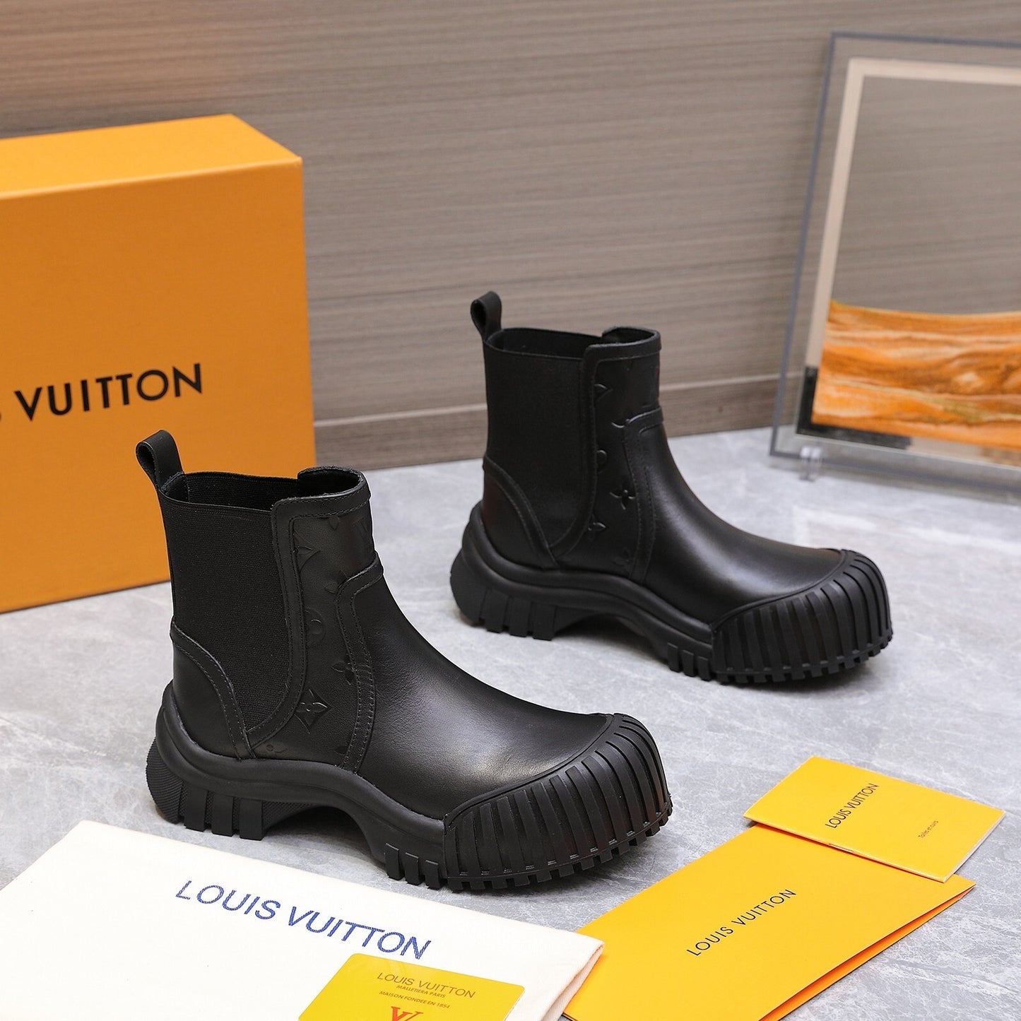 Bottine Louis Vuitton