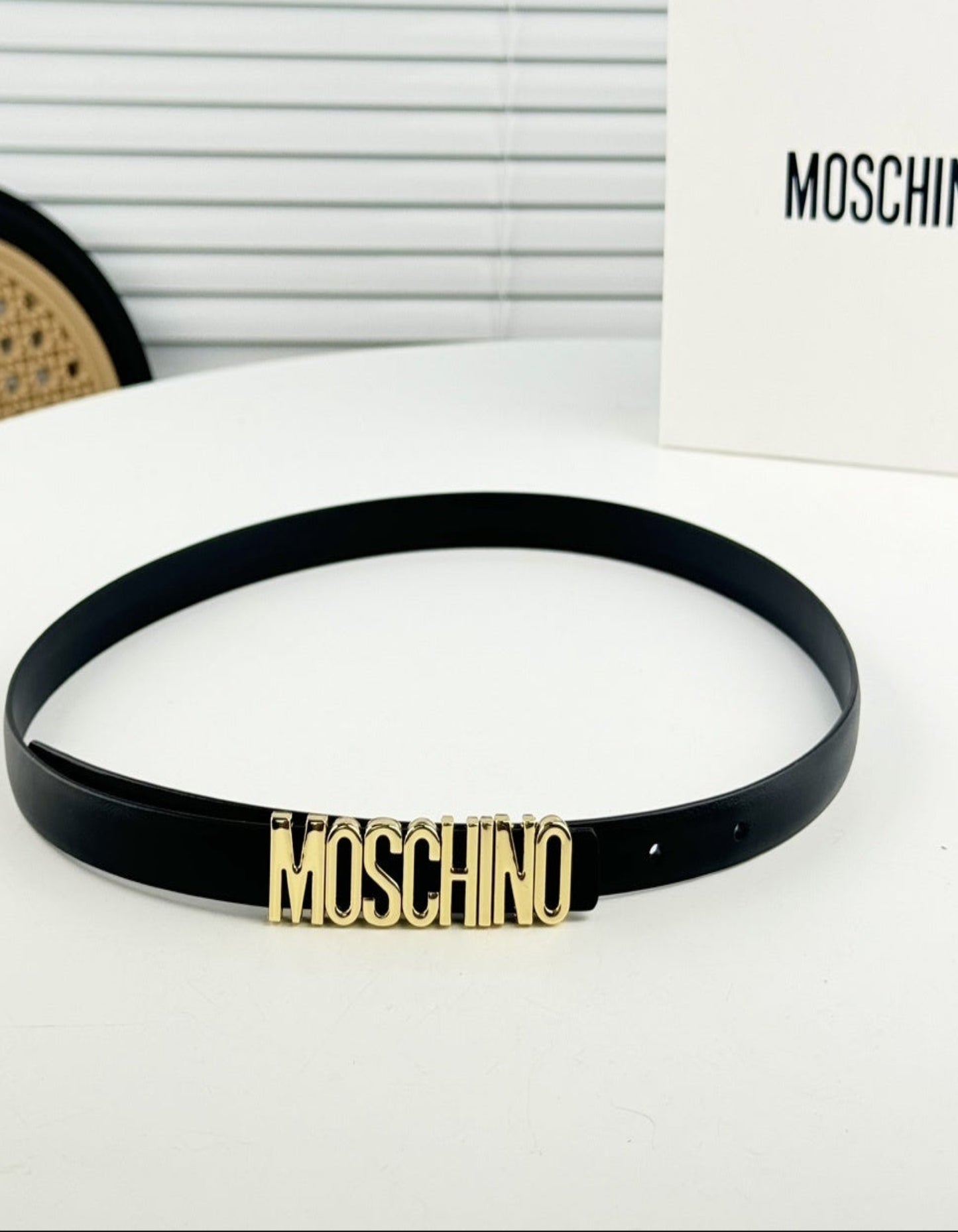 Ceinture Moschino 90-110 cm